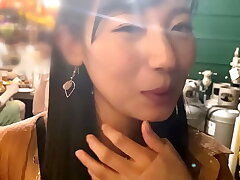 Japanese Babe's Hardcore Doggystyle Ride