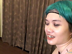 POV BJ with Horny Asian for V-Day & CNY