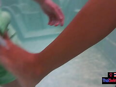 Teen Couple Enjoy Jacuzzi with Big Ass Thai Girlfriend