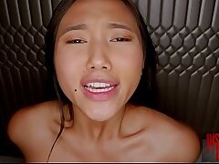 May Thai Receives BBC and Engages in Interracial Piss Fucking