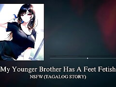 Filipino Stepbrother's Hidden Foot Fetish